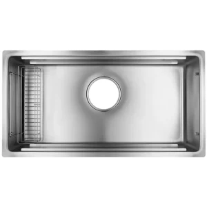 Chậu rửa bát Shigeru JSL-K 3F FS với hai ray trượt